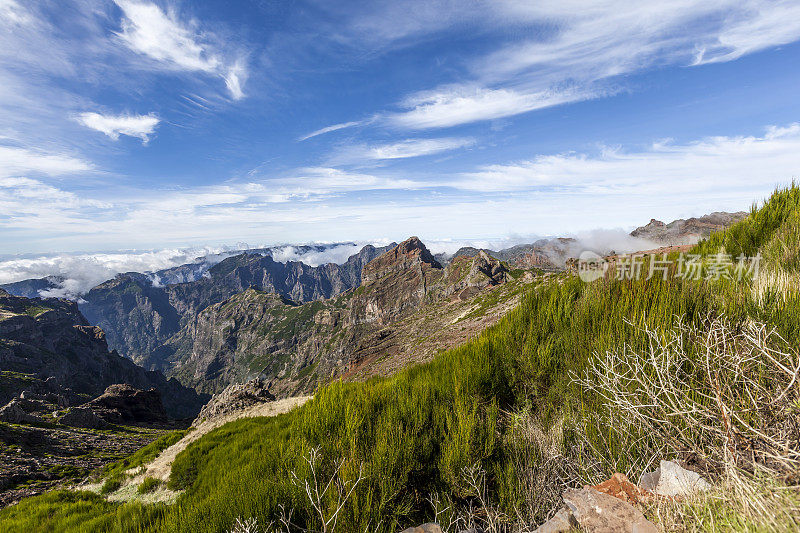 Pico do ariiro峰，马德拉岛，葡萄牙